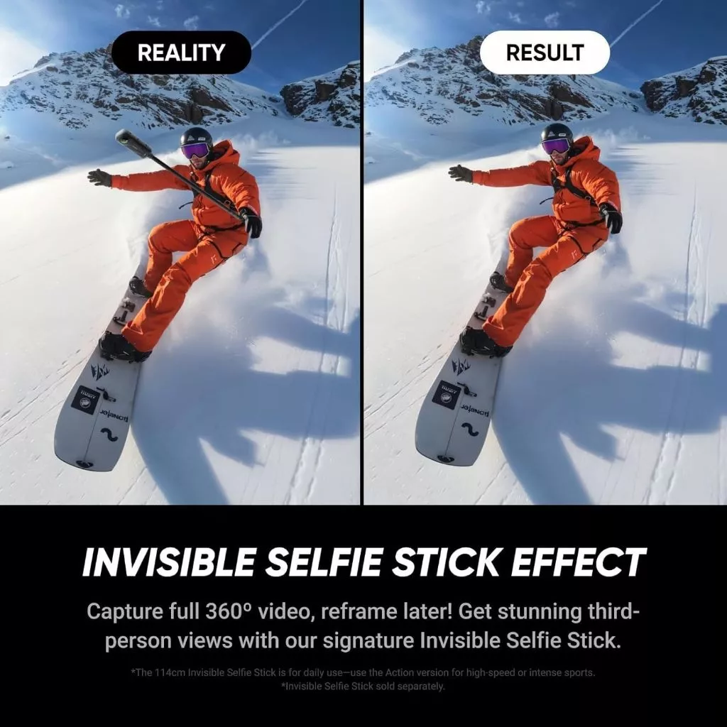 Insta360 X5 Standard / Essentials Bundle Action Cam รับประกันศูนย์ไทย 1 ปี thumbnail 5