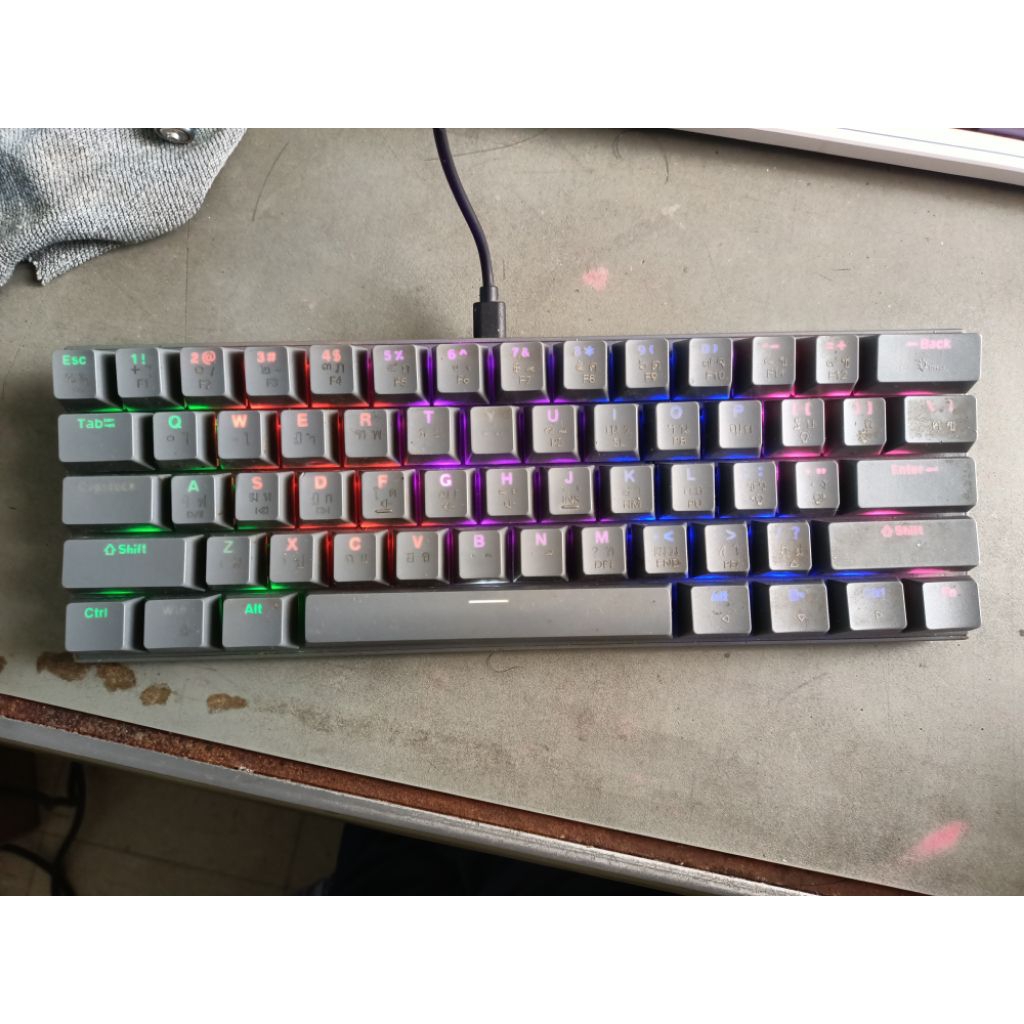 tsunami mk-61  red-switch มือสอง สภาพใช้งาน ไม่มีกล่อง