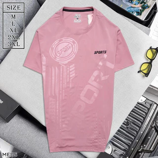 เสื้อกีฬาคอกลมsport เสื้อออกกำลังกายเกรดA ผ้าเด้งยืดหยุ่นใส่สบายไม่ร้อน