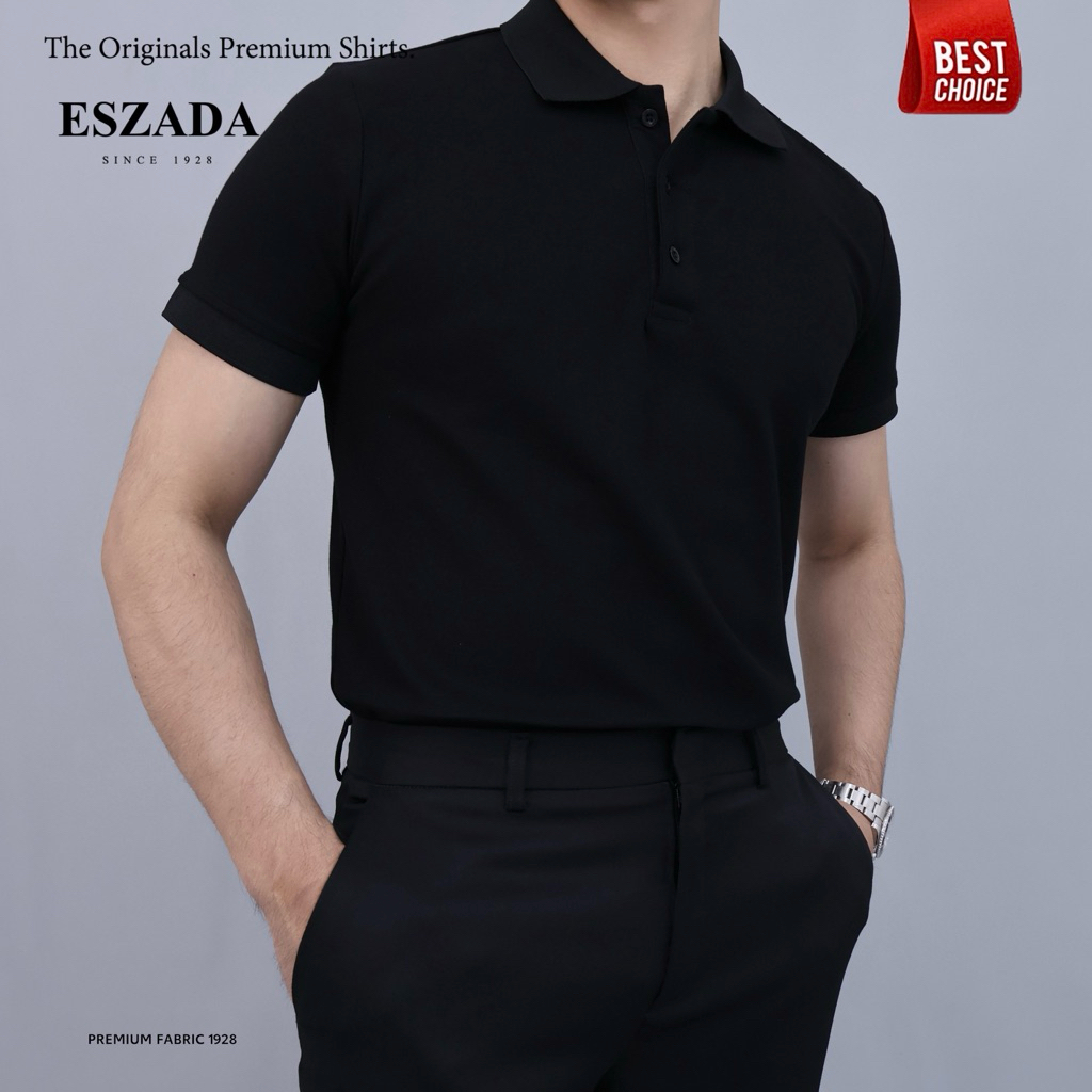เสื้อโปโลผ้าแอร์เทคพรีเมียม (มินิมอล) The Original ESZADA Polo Premium Limited Edition A+ ()