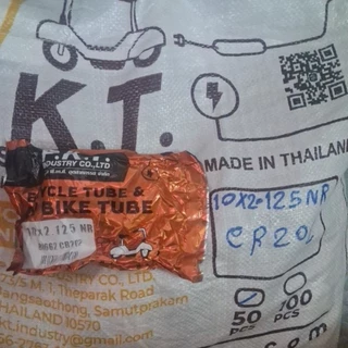 ยางในจักรยาน10x2.125 pkt จุ๊บงอ