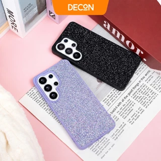 DECON Sparkle Bright Mag เคสกากเพชร มีที่เก็บบัตร S26U / S25U / S24U / S23U