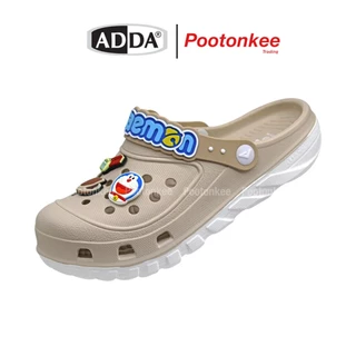 ADDA รุ่น 5TD24-WJ 2density รองเท้าแตะหัวโตลายโดเรม่อน ลิขสิทธิ์แท้ Doraemon ไซส์ 4-6