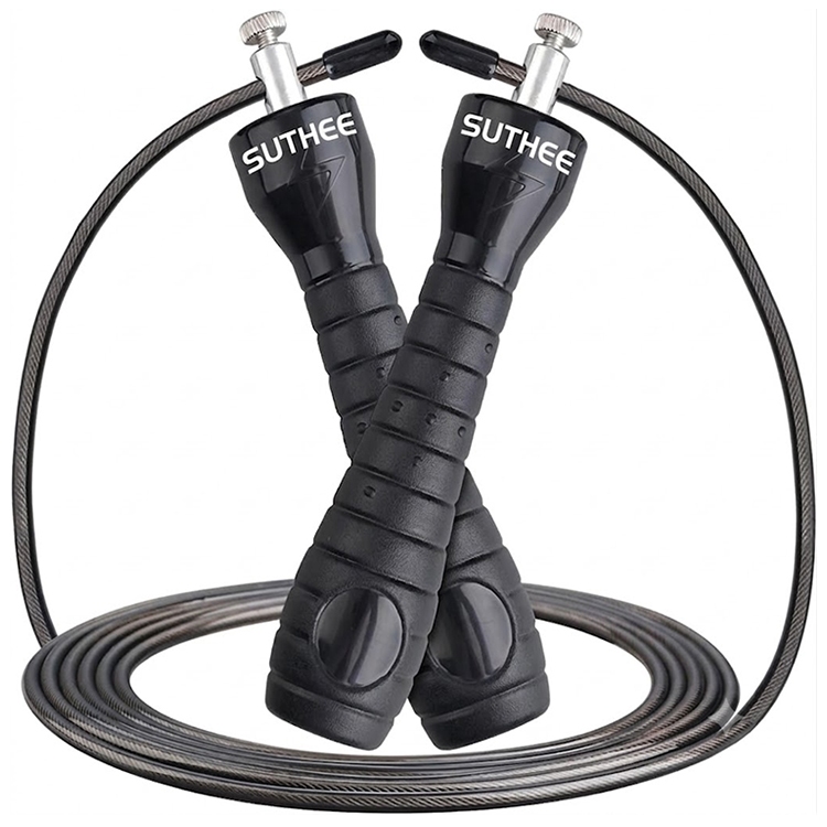ANGTOP speed rope กระโดดเชือก เชือกกระโดด pvc ปรับความยาวได้ สำหรับออกกำลังกาย jump rope เชือกกระโดดนักมวย