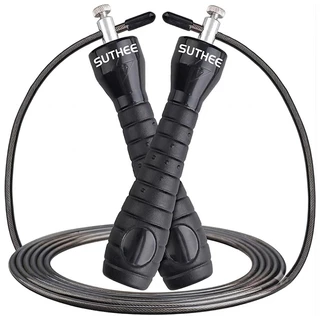 เชือกกระโดด Speed Rope เชือกกระโดดออกกำลังกาย กระโดดเชือกนักมวย ความเร็วสูง pvc น้ำหนักเบา