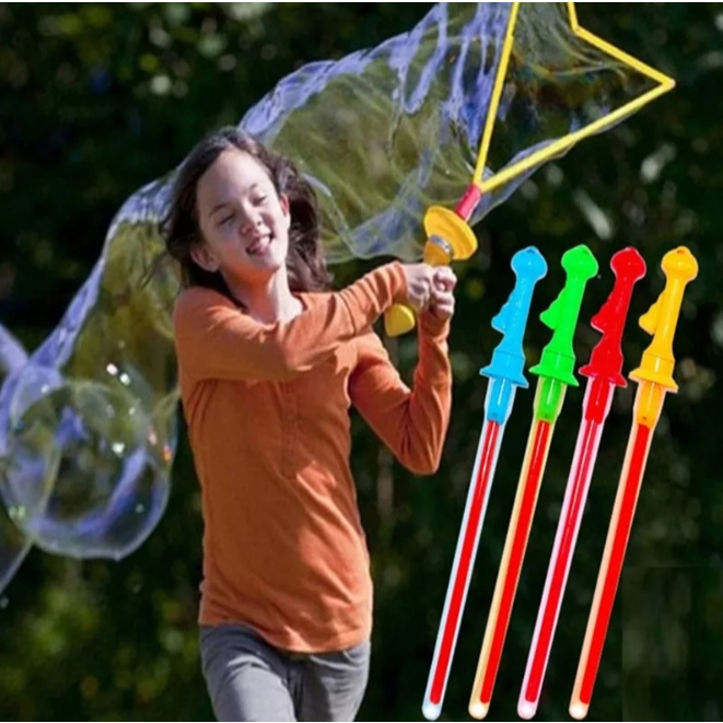 ที่เป่าลูกโป่งฟองสบู่ยักษ์ ที่เป่าฟองสบู่ ของเล่นเด็ก Giant Bubble Maker , Soap Bubble Funny Toy For Kid