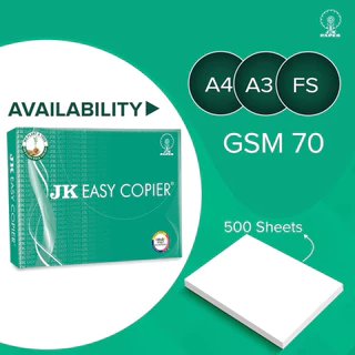 กระดาษถ่ายเอกสาร A4 หนา 70g JK PAPPER มีกล่อง แพคกล่อง 4 รีม / 5 รีม กระดาษถ่าย กระดาษ ขาว พร้อมใช้งาน ถ่าย ปริ้น