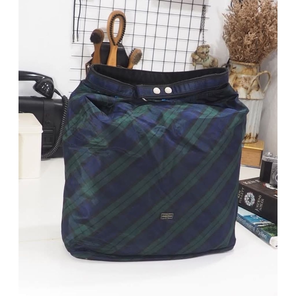 YOSHIDA & CO. Porter Nylon Canvas Exterior Shoulder Bag & Handbags  Made in Japan (used)