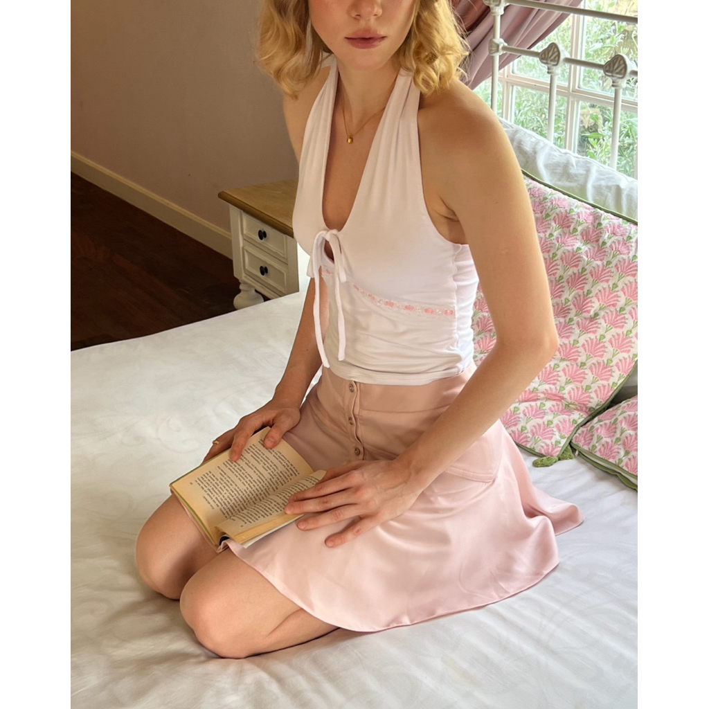 Her Fleur SALVIA HALTER TOP