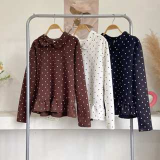 Polkadot เสื้อยืดลายจุดสุดฮิต พร้อมส่ง