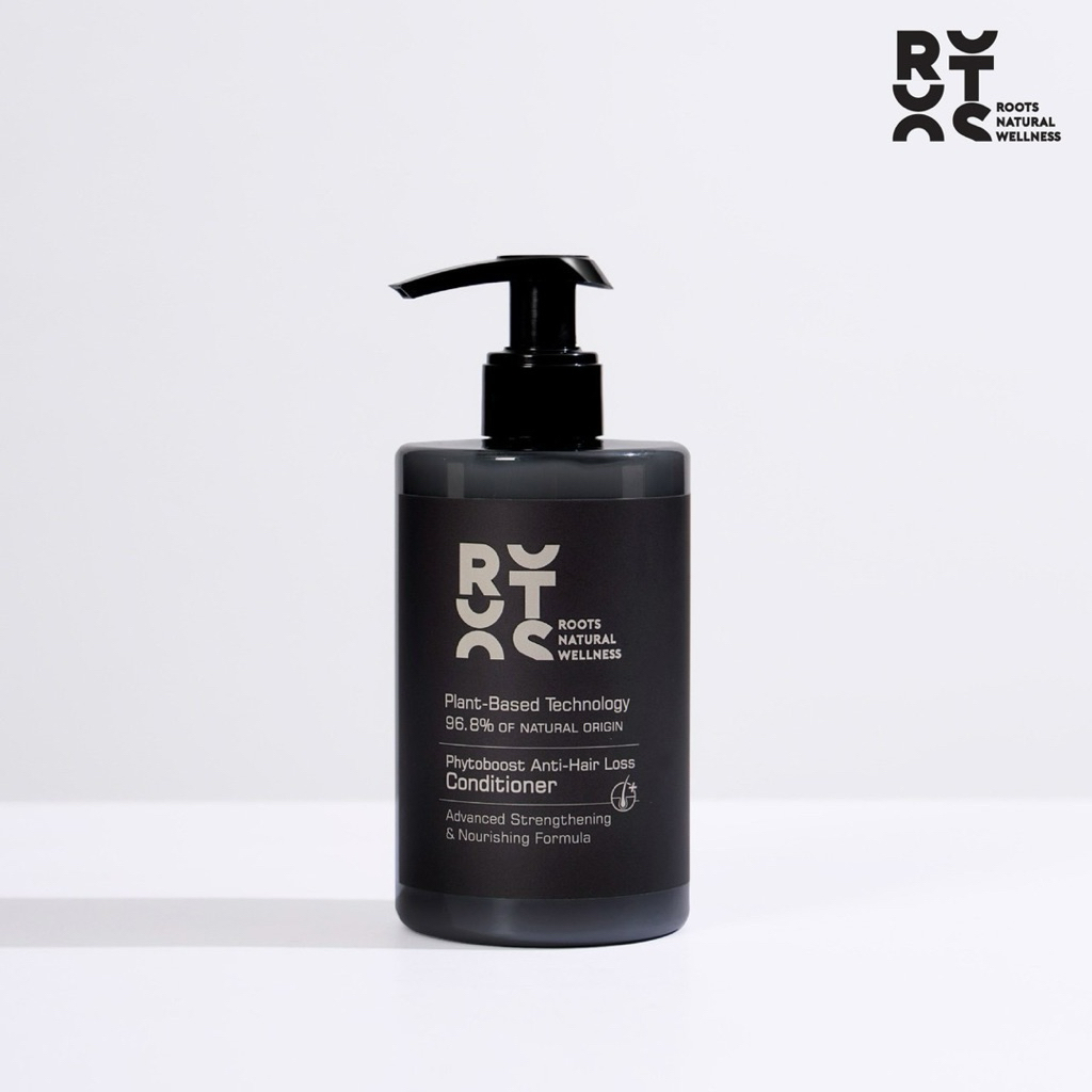 Roots Phytoboost Anti Hair Loss Conditioner ครีมนวดผม ล็อคผมให้นุ่มลื่น คืนความชุ่มชื้น เสริมเกาะป้องกันให้เส้นผมแข็งแรง
