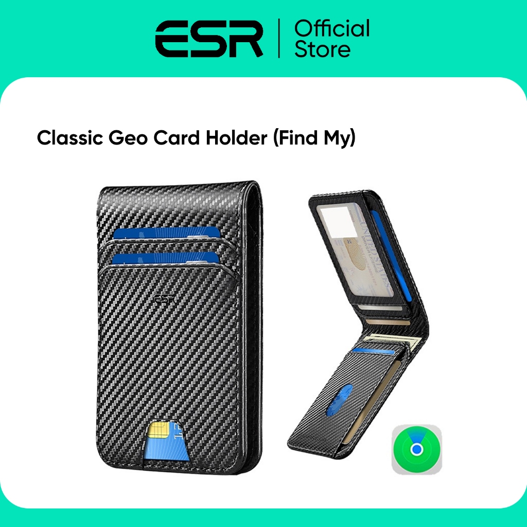 ESR กระเป๋าใส่บัตร รุ่น Classic Geo Card Holder (Find My)