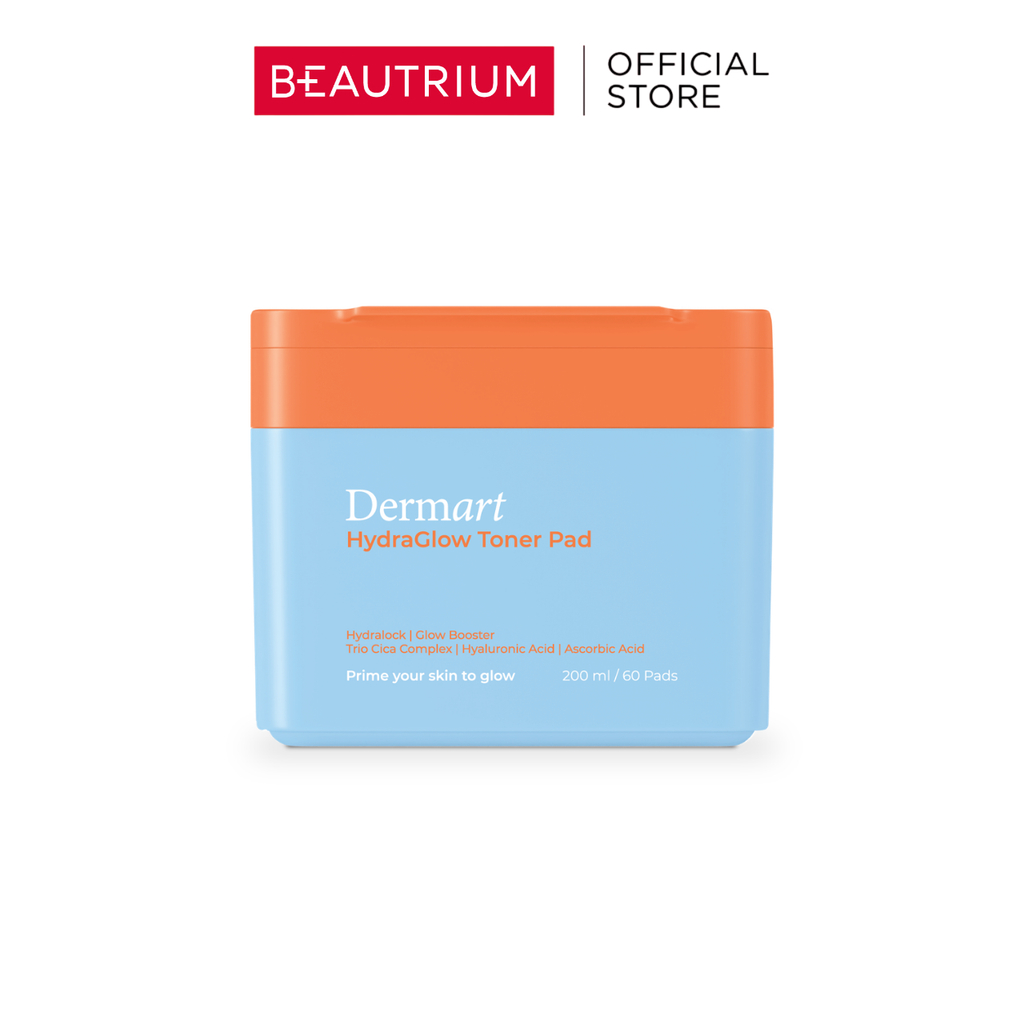 DERMART Hydraglow Toner Pad 60Pads โทนเนอร์