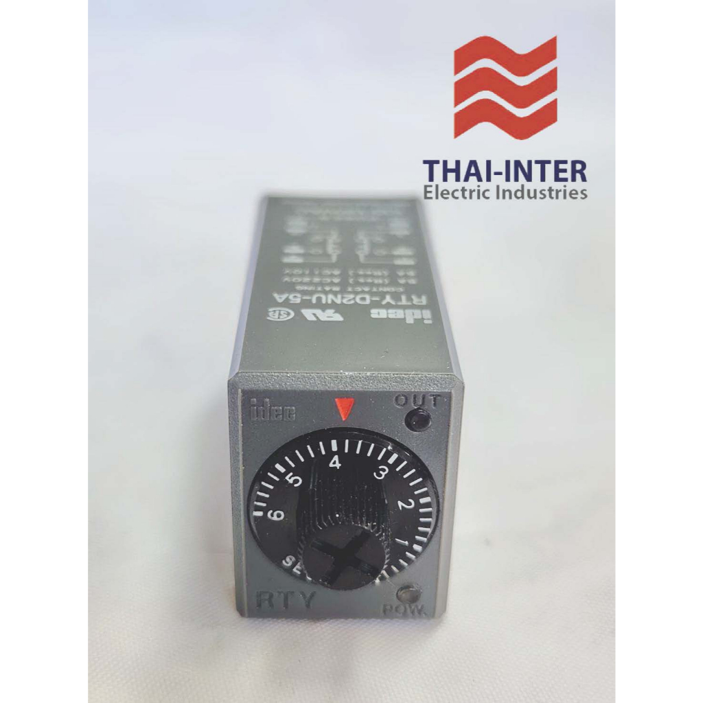 TIMER RELAY IDEC RTYD2N-5A 0-6 sec 100-120Vac