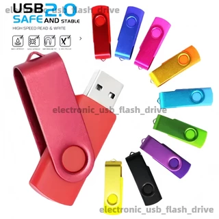 แฟลชไดร์ฟ USB Flashdrive 128GB 64GB 32GB 16GB 8GB 4GB 2GB 1GB Thumbdrive USB ที่มีสีสัน