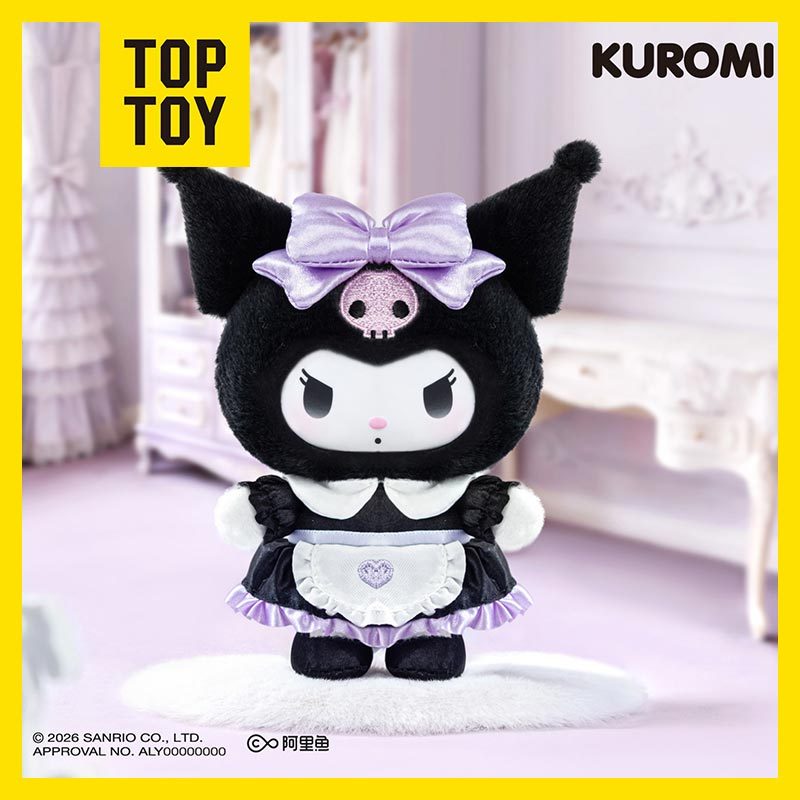TOPTOY x KUROMI Dream Closet Series Plush Pendant Blind Box มพวงกุญแจตุ๊กตาผ้า ฟิกเกอร์สะสม ของขวัญวันเกิด ของขวัญ 100%