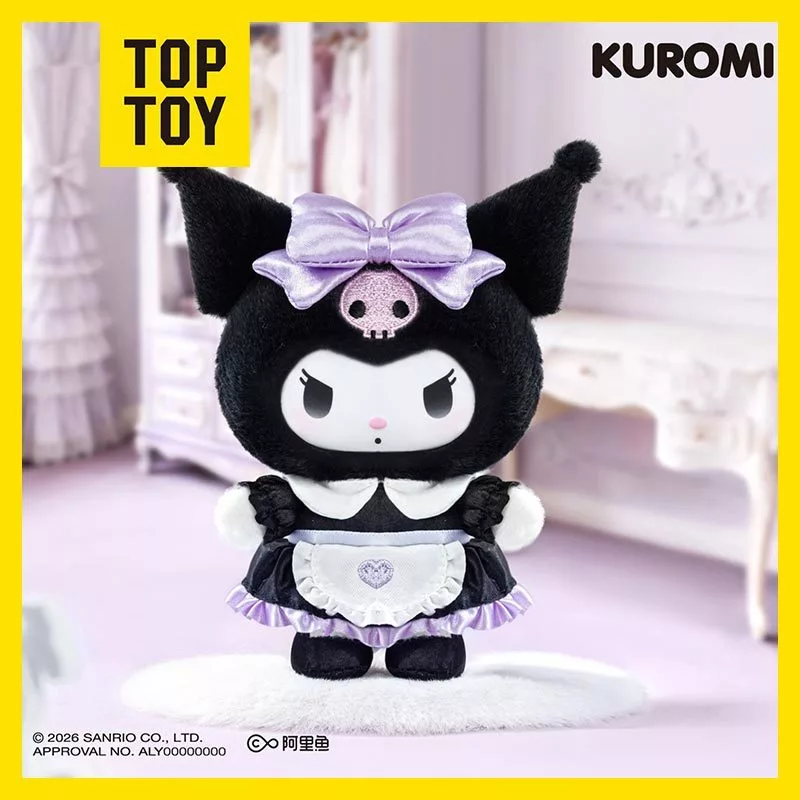 TOPTOY x KUROMI Dream Closet Series Plush Pendant Blind Box มพวงกุญแจตุ๊กตาผ้า ฟิกเกอร์สะสม ของขวัญวันเกิด ของขวัญ 100%