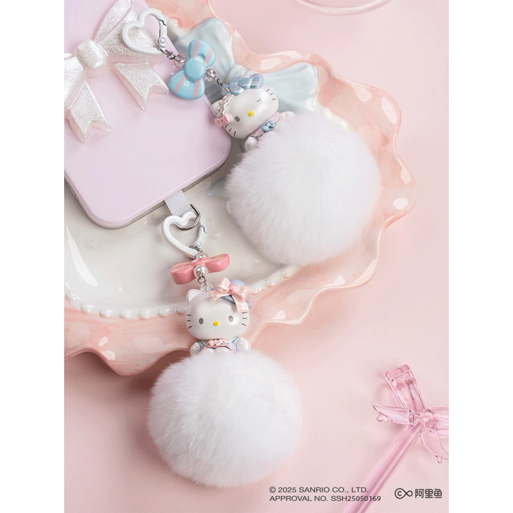 ACTIONCITY (1 จุ่ม) Sanrio Characters Sweet Style Phone Chain Mini Blind Box
