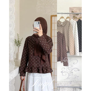 Polkadot เสื้อยืดลายจุดสุดฮิต พร้อมส่ง