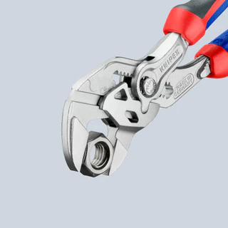Knipex คีมประแจ 7 นิ้ว ด้ามสามสี สำหรับขันน็อต ใช้แทนกุญแจเลื่อน รุ่น 8605180