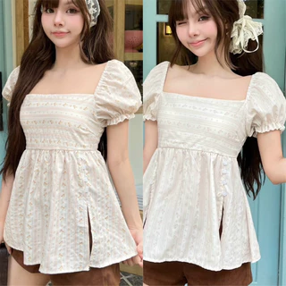 🌟Mamildya.shop🌟 เสื้อแขนตุ๊กตา ผ่า/ K1-6/NUSA-ผาผ่า⚫