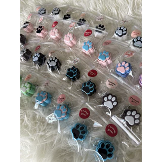 Paw Clicker keychain พวงกุญแจปุ่มกดคลายเครียด แป้นพิมพ์ ลายอุ้งเท้า