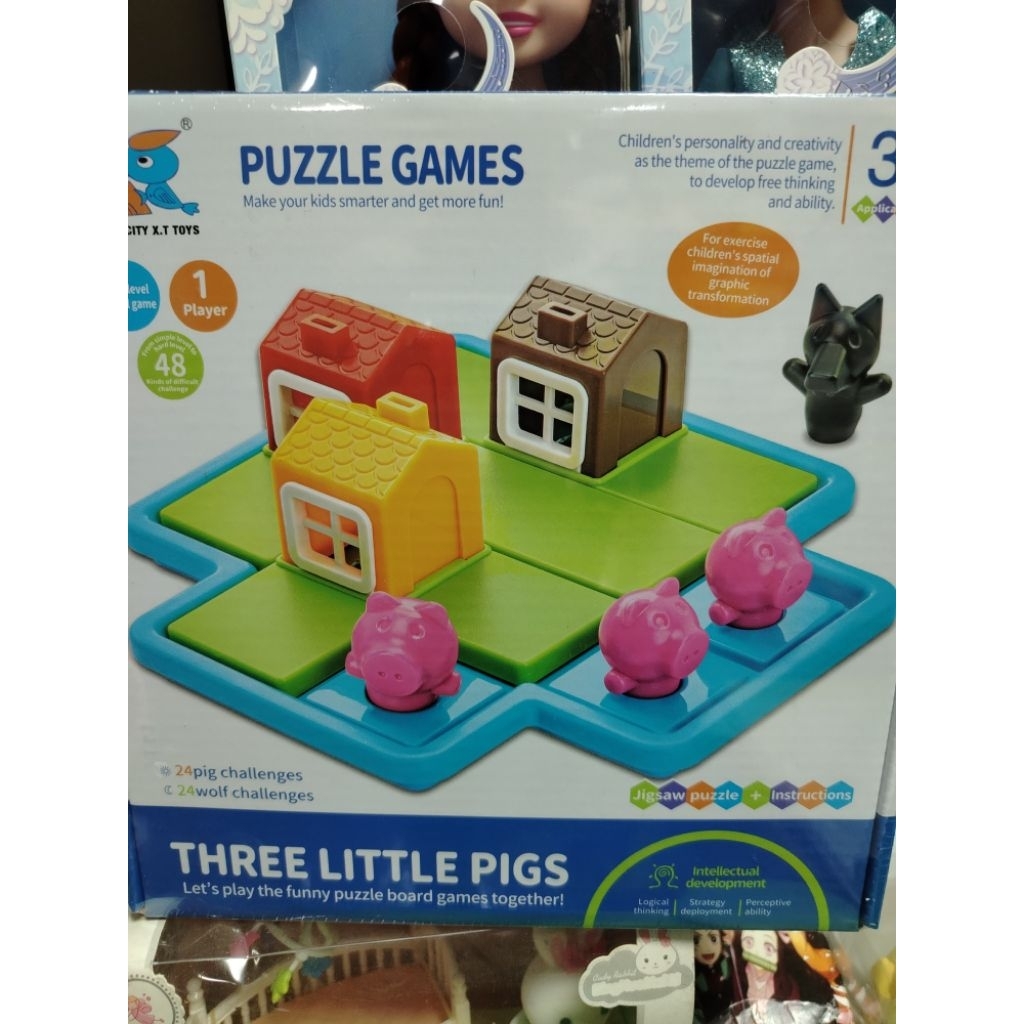 เกม​ Game​ ​puzzle, logical route puzzle, face cube, Tower connection ​ มีคู่มือและเฉลย