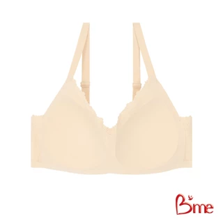 B'me เสื้อชั้นในไร้ขอบ level 2 ฟองกลาง รุ่น ME1A5B สีดำ สีเขียว สีนู้ด New M.8