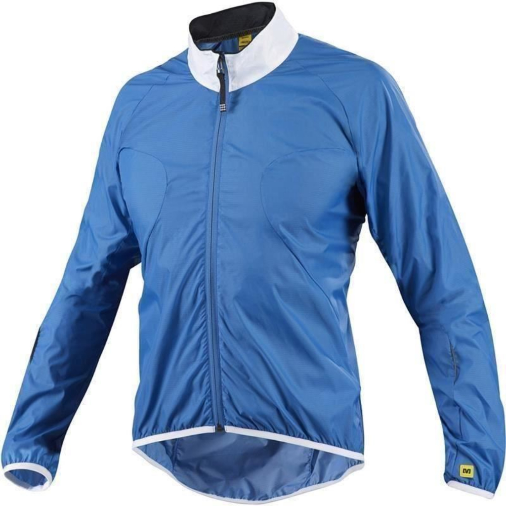 เสื้อแจ็คแก็ตปั่นจักรยาน MAVIC Aksium Asian Fit Light Blue