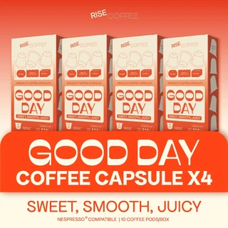 RISE COFFEE เซตกาแฟแคปซูล Coffee Capsule สำหรับเครื่อง Nespresso