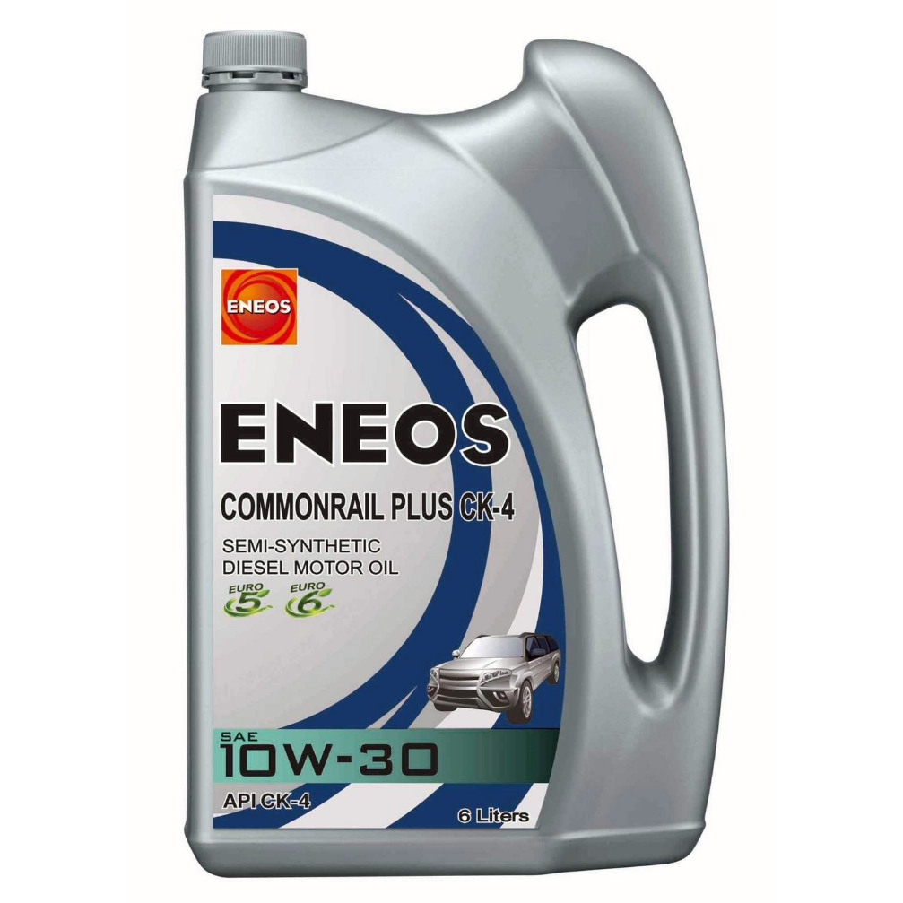 🪀 6+1 ลิตร 🔖ของแท้ 🌊 ENEOS COMMONRAIL PLUS CK4 10W-30 เอเนออส คอมมอนเรล CK-4 10W-30 น้ำมันเครื่อง ดี