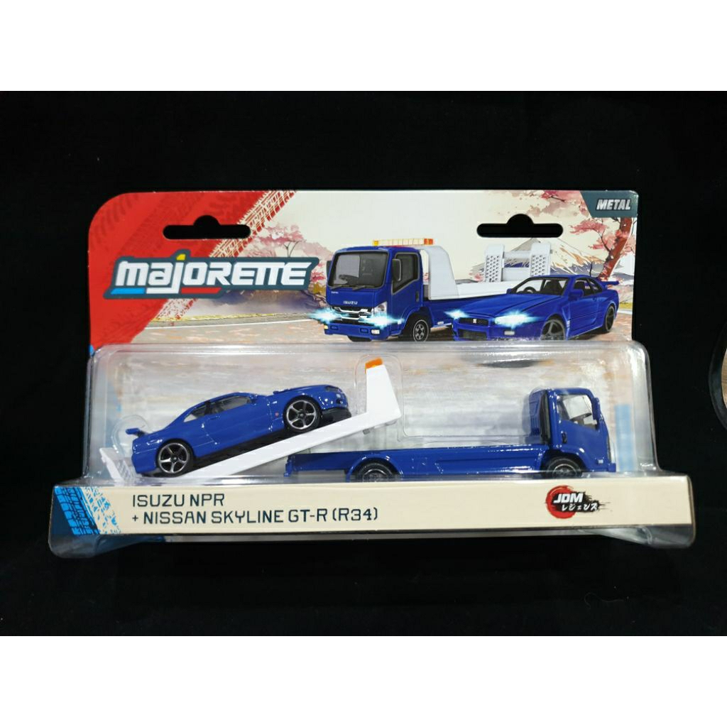 (ของใหม่) โมเดลรถ Majorette CITY TRANSPORTER / JDM LEGENDS TUNING หลายซี่รี่ย์