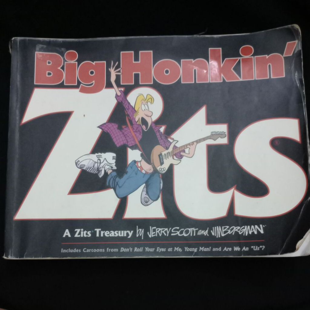 (มือสอง) Big Honkin’ Zits – A Zits Treasury โดย Jerry Scott & Jim Borgman 