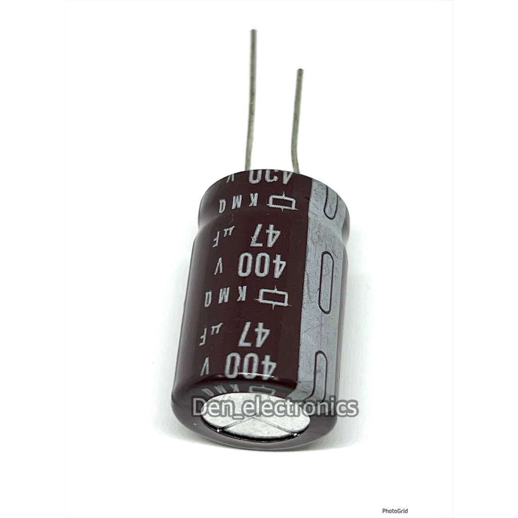C 47UF400V ทนความร้อนได้ 105 องศา กว้าง18 สูง25 C อีเล็คโตไลท์ 47/400V มีของพร้อมส่งจากไทย