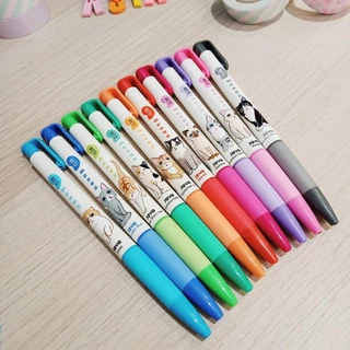 JAVA NAONG ปากกาลูกลื่น ลายแมวน่ารัก ขนาด 0.38 มม. มีน้องแมวให้เลือกถึง 9 สี เขียนลื่น เส้นคม