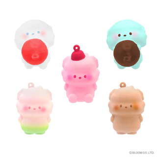 รวมสุ่มกาชาปองสกุชชี่ iBloom (ขายแยก 1สุ่ม) | Pieni uni🐰✨, Puchi🐻‍❄️✨, Poo caca boo💩✨