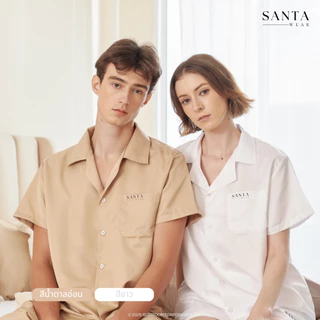 SANTA เสื้อนอน ผ้า Microtech มิกซ์ได้ตามสไตล์คุณ Unisex ใส่ได้ทั้งผู้ชายและผู้หญิง