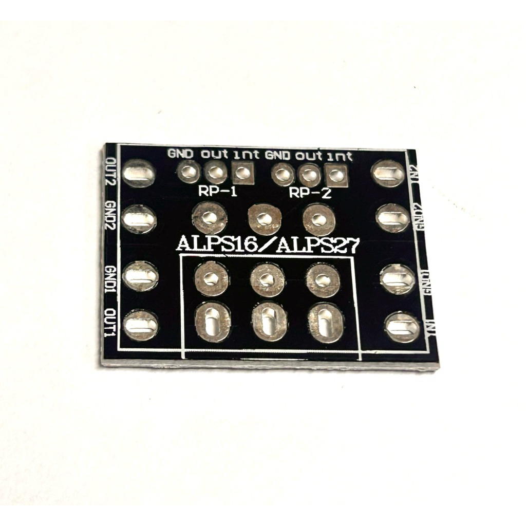 แผ่นปริ้น PCB Volume (Potentiometers ) ALPS16/ALPS17