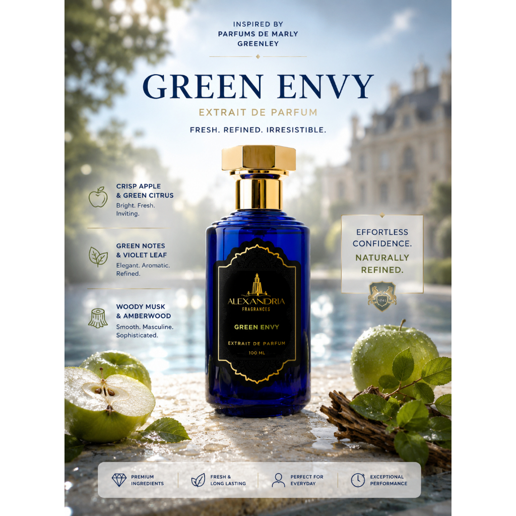 Alexandria Fragrances: Green Envy🍎inspired by Parfums De Marly Greenley 🍎 ขวดใหญ่ 30-100ML