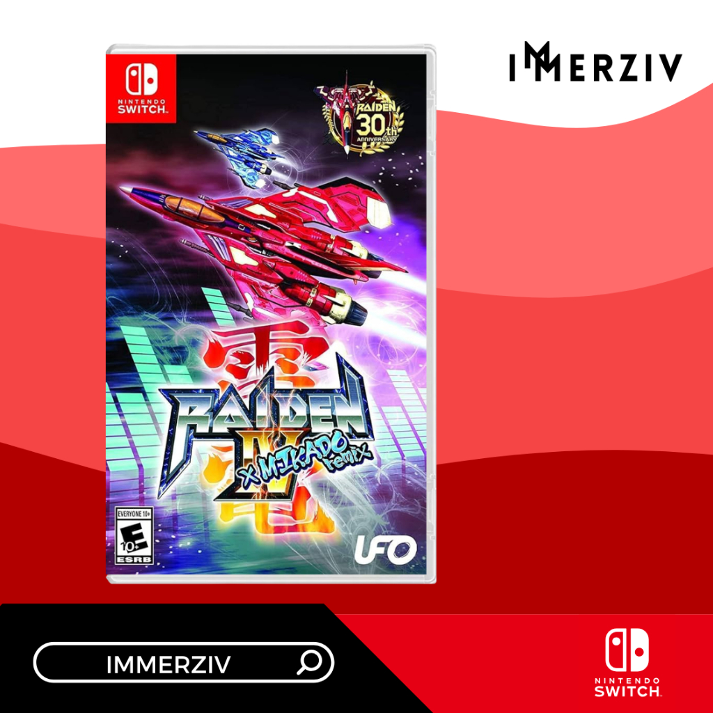 (พร้อมส่ง) SWITCH RAIDEN IV X MIKADO REMIX (R1/US) (GAME) (ENG)