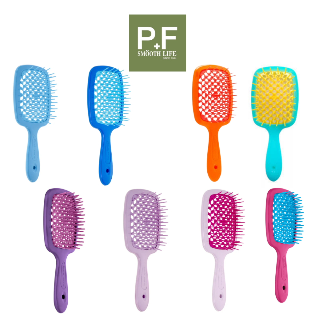 Janeke Superbrush หวีที่ผลิตจากประเทศอิตาลี ใช้ได้ทั้งผมแห้งและผมเปียก ผมแห้งเร็วขึ้น ลดไฟฟ้าสถิต ถนอมเม็ดสีผม