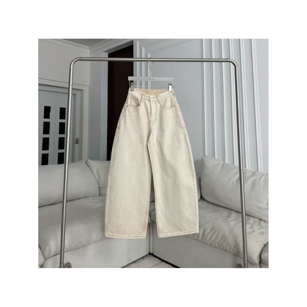 ใหม่✨ Kenny Relaxed Barrel size L✨ กางเกงยีนส์บาเรล PROMTHONG