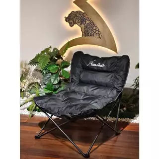Field and camping เก้าอี้ Sofa - สีดำ