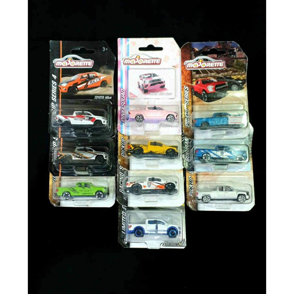 (ลดราคา กระบะ Jeep) Majorette โมเดลกระบะของใหม่ในแพ็ค ลิขสิทธิ์แท้