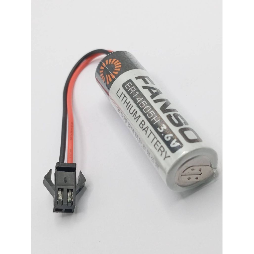 ER14505H 3.6V แบตเตอรี่ลิเธียม FANSO ER14505H 3.6V ขนาด AA สำหรับการใช้งานอุตสาหกรรม เช่น CNC, PLC