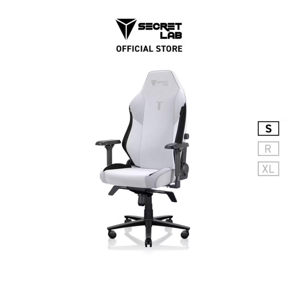 Secretlab TITAN Evo Ergonomic Chair— รุ่น เบาะผ้า SoftWeave™️ Plus สีขาว (Arctic White) เก้าอี้เพื่อ