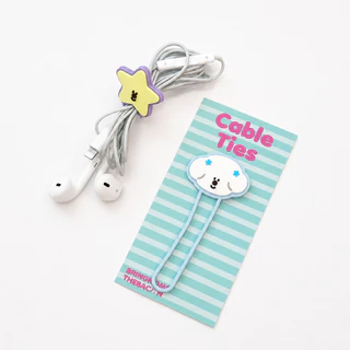 Bringhome Cable Winder ที่รัดสายชาร์จ ที่รัดหูฟัง ถุงขนม