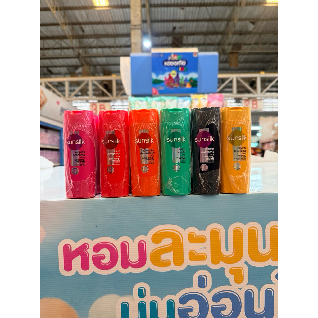 ซันซิลแชมพู60มล. 1 แพ็ค 6 ขวด