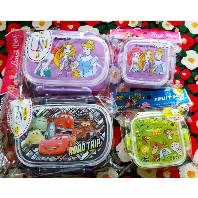 Penélope สนูปี้ Snoopy เพเนโลเป้ กล่องข้าว ใส่อาหาร ขนม จากญี่ปุ่น คาร์ ทอยสตอรี่ เจ้าหญิง ดิสนีย์ Car Toy story
