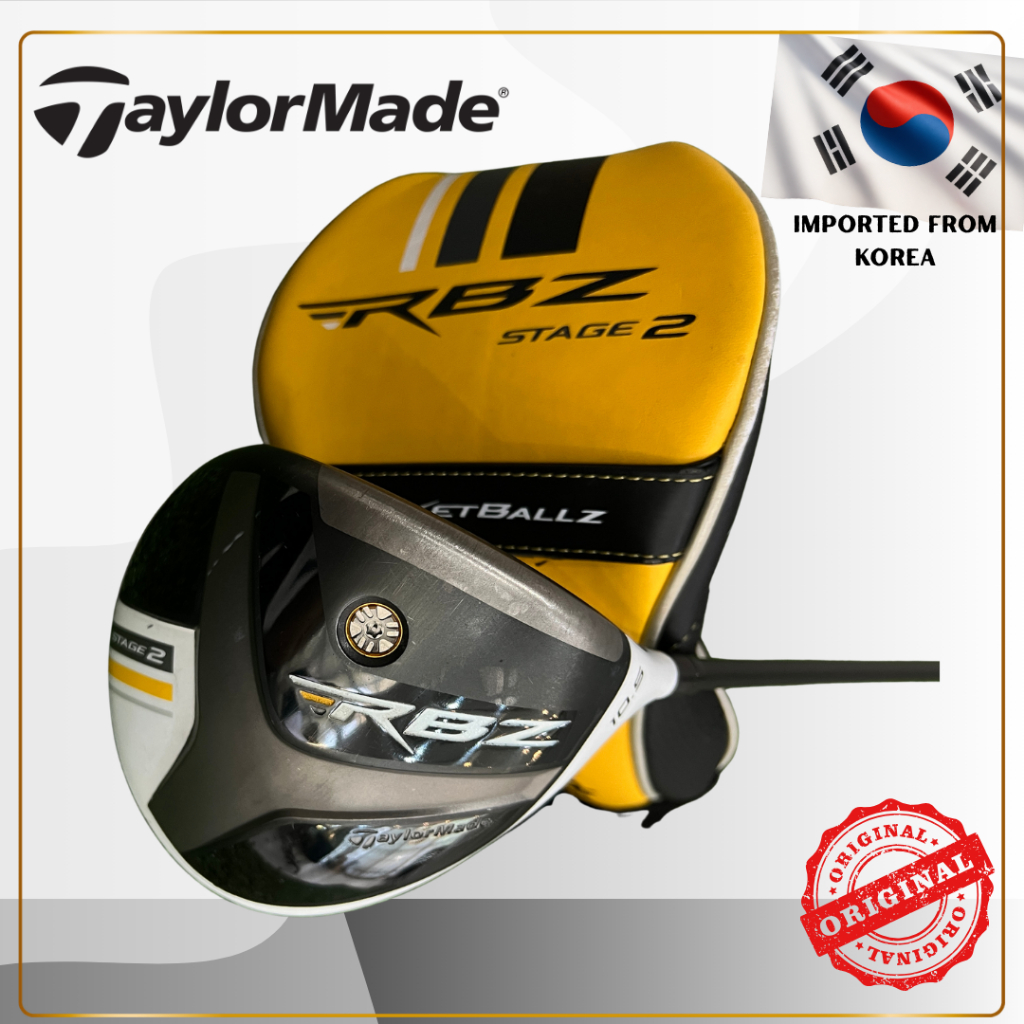 ✨(ไม้กอล์ฟมือสอง) TaylorMade RBZ STAGE 2 Driver - for Man - Shaft ROCKERFUEL Original - Loft 10.5 ⛳·